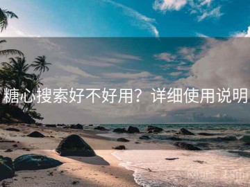 糖心搜索好不好用？详细使用说明