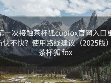 第一次接触茶杯狐cupfox官网入口更新快不快？使用路线建议（2025版），茶杯狐 fox