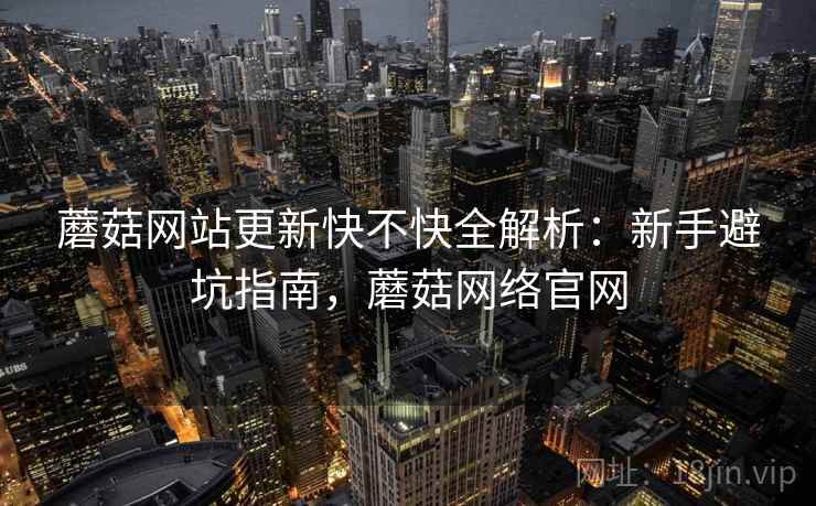 蘑菇网站更新快不快全解析：新手避坑指南，蘑菇网络官网