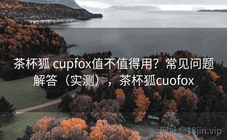 茶杯狐 cupfox值不值得用?常见问题解答(实测),茶杯狐cuofox 茶杯狐 cupfox值不值得用?常见问题解答(实测),茶杯狐cuofox